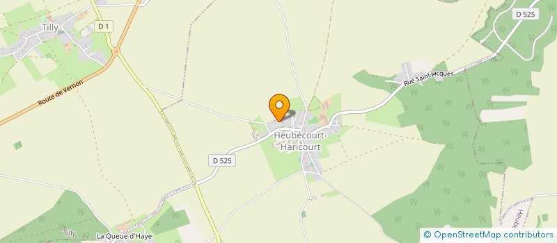 localisation de l'entreprise MADAME AURELIE SEVESTE  HEUBECOURT-HARICOURT