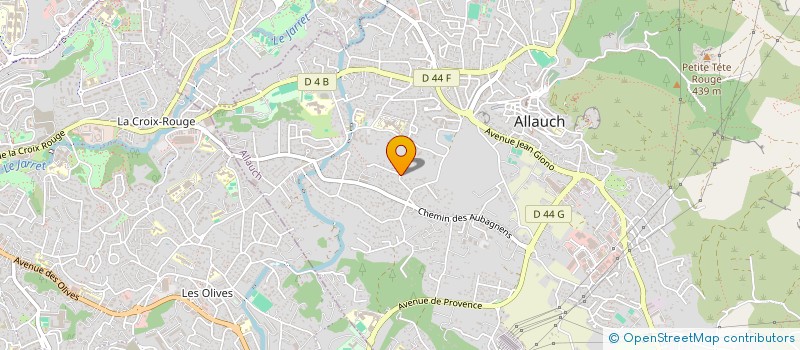 localisation de l'entreprise MADAME AURELIE SFAR  ALLAUCH