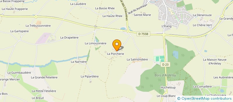 localisation de l'entreprise MADAME AURELIE SIAUDEAU à LES HERBIERS