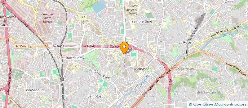localisation de l'entreprise MADAME AURELIE SIDOLI à MARSEILLE
