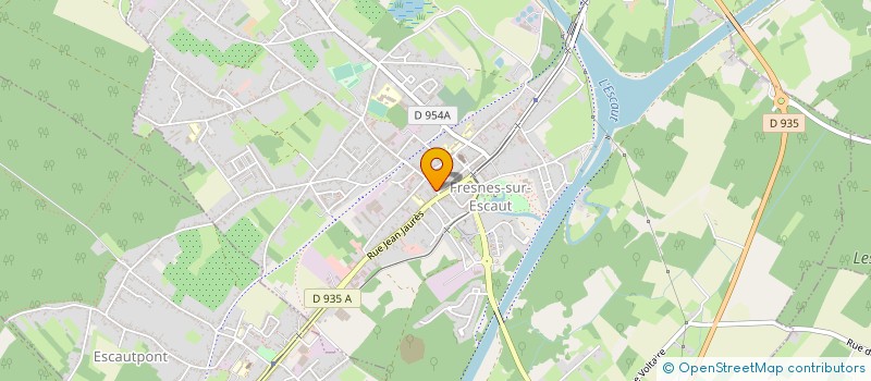 localisation de l'entreprise MADAME AURELIE SILLE  FRESNES-SUR-ESCAUT