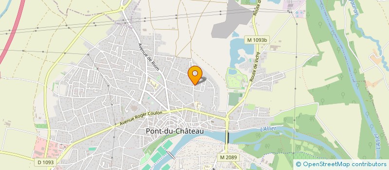 localisation de l'entreprise MADAME AURELIE SIVARD  PONT-DU-CHATEAU