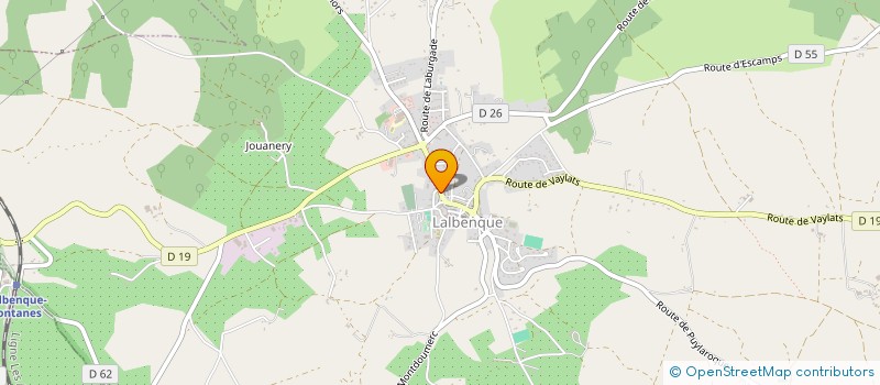 localisation de l'entreprise MADAME AURELIE SMAGGHE  CAHORS