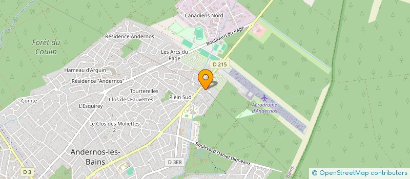 localisation de l'entreprise MADAME AURELIE SMAIL à ANDERNOS-LES-BAINS
