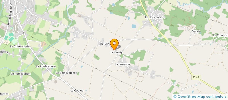 localisation de l'entreprise MADAME AURELIE SOCHELEAU  VIGNEUX-DE-BRETAGNE