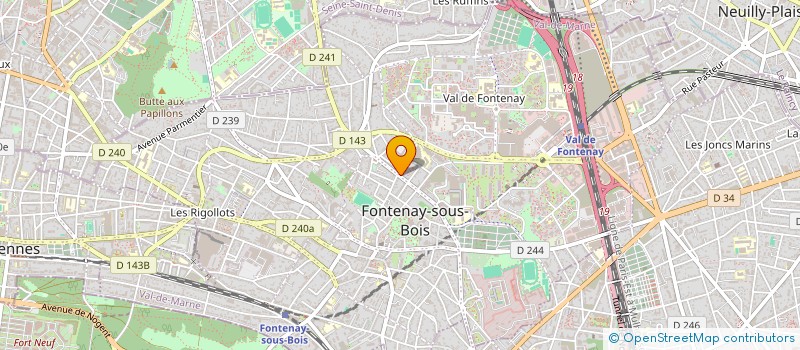 localisation de l'entreprise MADAME AURELIE SOLLIEC à FONTENAY-SOUS-BOIS