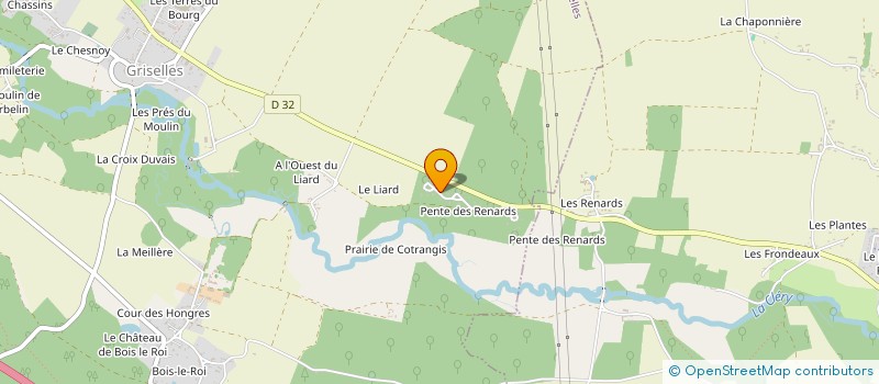 localisation de l'entreprise MADAME AURELIE SORIN à GRISELLES