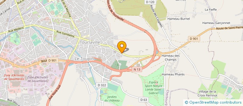 localisation de l'entreprise MADAME AURELIE SOUBIS  CHERBOURG-EN-COTENTIN