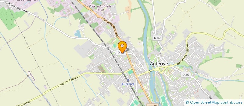 localisation de l'entreprise MADAME AURELIE SOULA  AUTERIVE