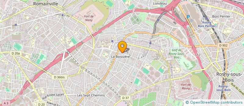 localisation de l'entreprise MADAME AURELIE SOULATGES à MONTREUIL