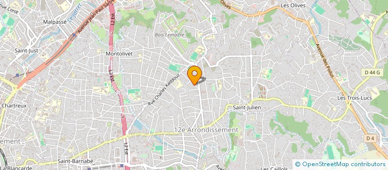 localisation de l'entreprise MADAME AURELIE SPADOLA à MARSEILLE