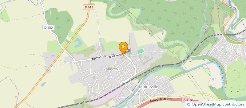 localisation de l'entreprise MADAME AURELIE SPIROLAZZI  VALLEROY