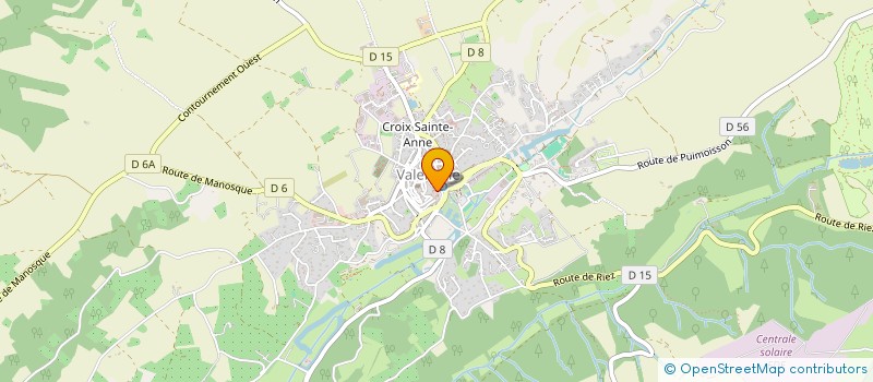 localisation de l'entreprise MADAME AURELIE STAMBOULIAN à VALENSOLE