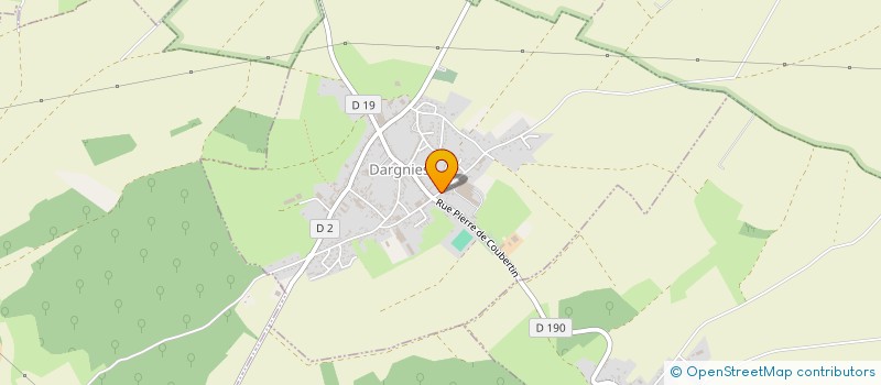 localisation de l'entreprise MADAME AURELIE STARZYK  DARGNIES