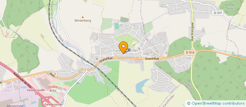 localisation de l'entreprise MADAME AURELIE STAUB  FAREBERSVILLER