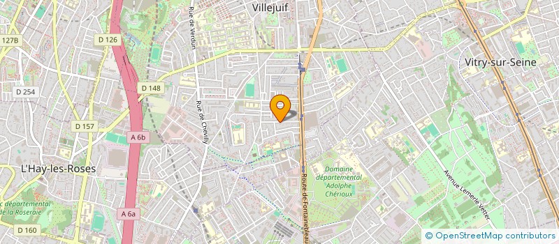 localisation de l'entreprise MADAME AURELIE STEFANI à VILLEJUIF