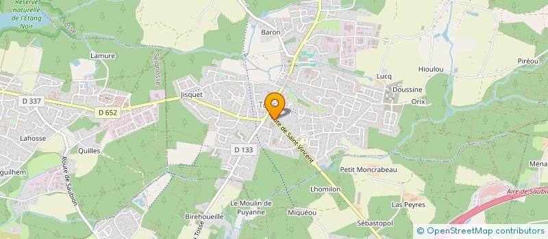 localisation de l'entreprise MADAME AURELIE STENKISTE  TOSSE