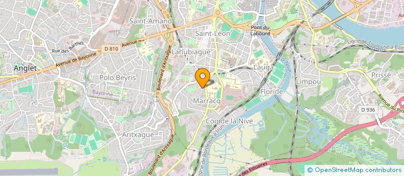 localisation de l'entreprise MADAME AURELIE STEYART à BAYONNE