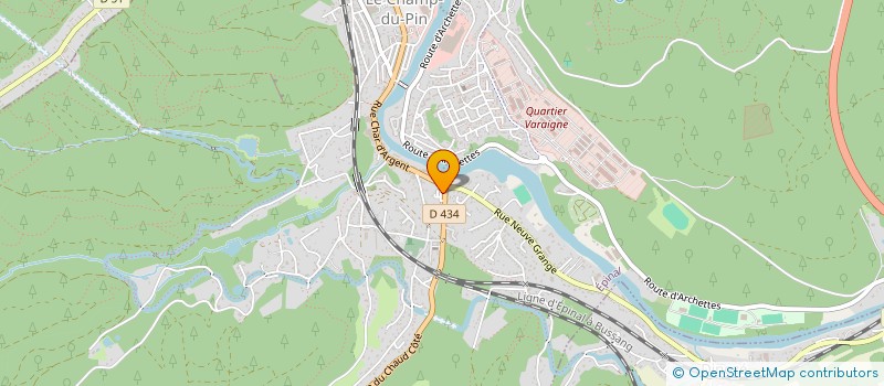 localisation de l'entreprise MADAME AURELIE STIKER  EPINAL