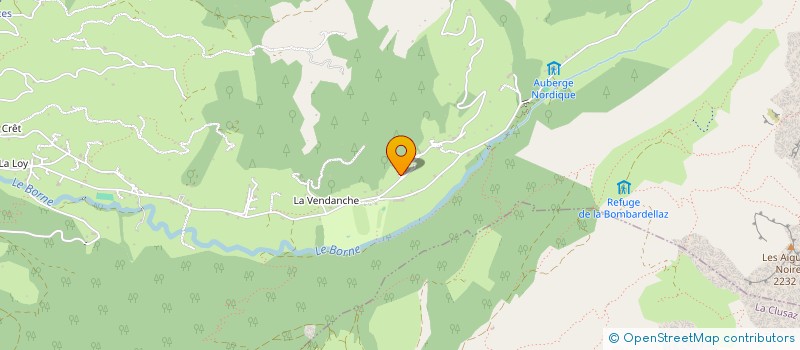 localisation de l'entreprise MADAME AURELIE STORTI  LE GRAND-BORNAND