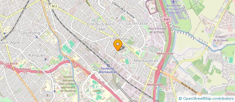 localisation de l'entreprise MADAME AURELIE STRZEPEK à TOULOUSE