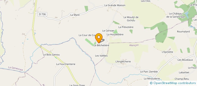 localisation de l'entreprise MADAME AURELIE SUET à NONANT-LE-PIN
