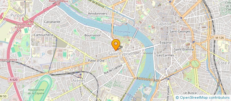 localisation de l'entreprise MADAME AURELIE SULTAN  TOULOUSE