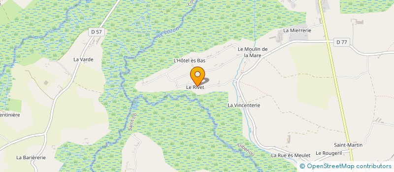 localisation de l'entreprise MADAME AURELIE SURIRAY à TRIBEHOU