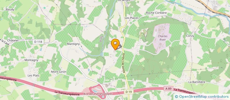 localisation de l'entreprise MADAME AURELIE SUZANNE  SAINT-GERMAIN-NUELLES