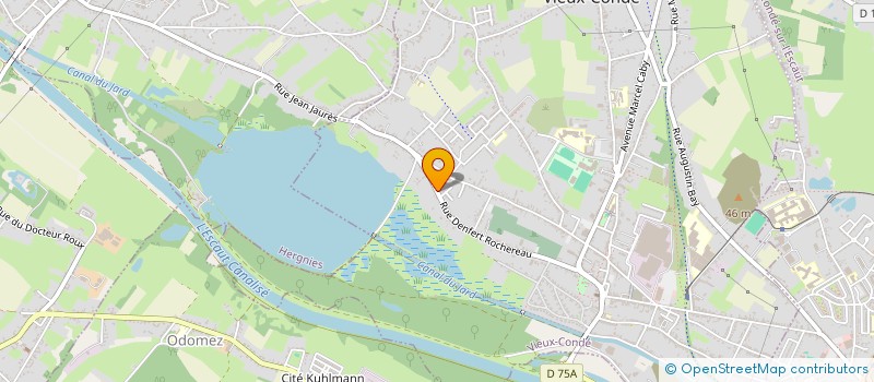 localisation de l'entreprise MADAME AURELIE SZYMCZAK  VIEUX-CONDE