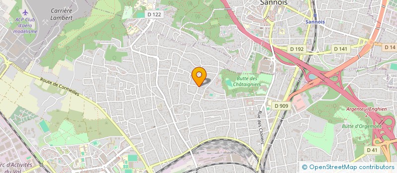 localisation de l'entreprise MADAME AURELIE TAI SEE  ARGENTEUIL