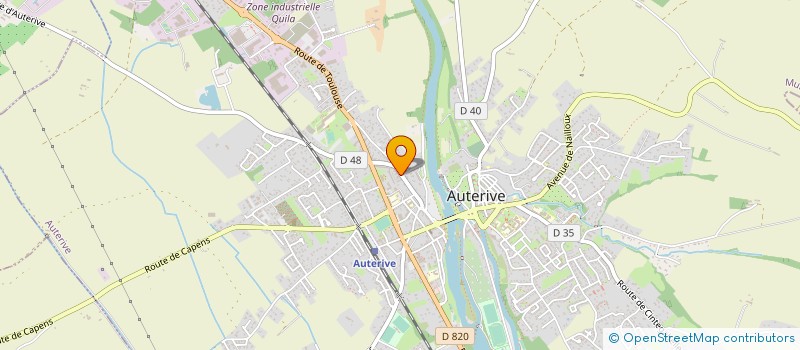 localisation de l'entreprise MADAME AURELIE TAMALET  AUTERIVE