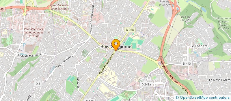 localisation de l'entreprise MADAME AURELIE TAMARELLE à BOIS-GUILLAUME