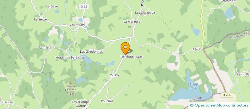localisation de l'entreprise MADAME AURELIE TANGUY  DONTREIX