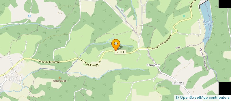 localisation de l'entreprise MADAME AURELIE TATON  OGENNE-CAMPTORT