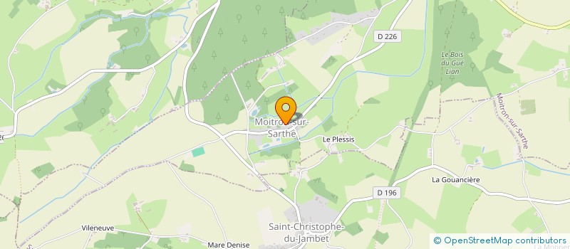 localisation de l'entreprise MADAME AURELIE TERRAL à MOITRON-SUR-SARTHE