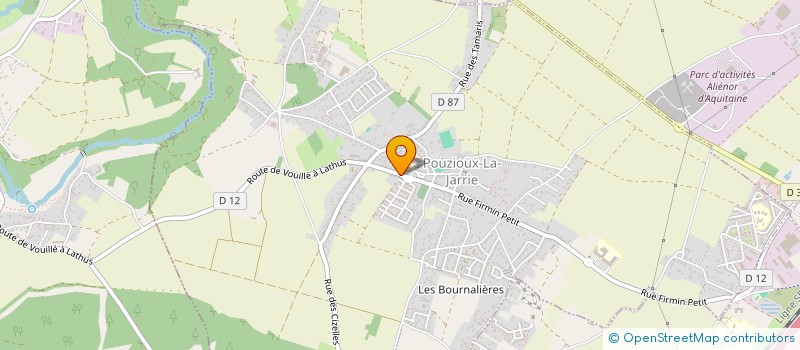 localisation de l'entreprise MADAME AURELIE TERROBA à VOUNEUIL-SOUS-BIARD