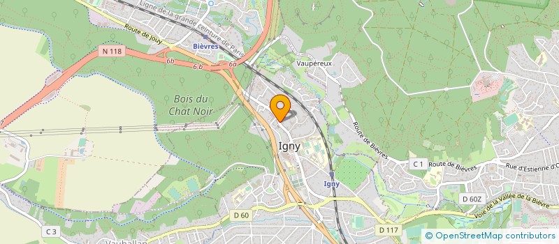 localisation de l'entreprise MADAME AURELIE TETARD à IGNY