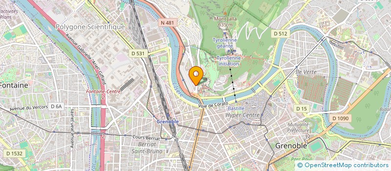 localisation de l'entreprise MADAME AURELIE THIERRY à GRENOBLE