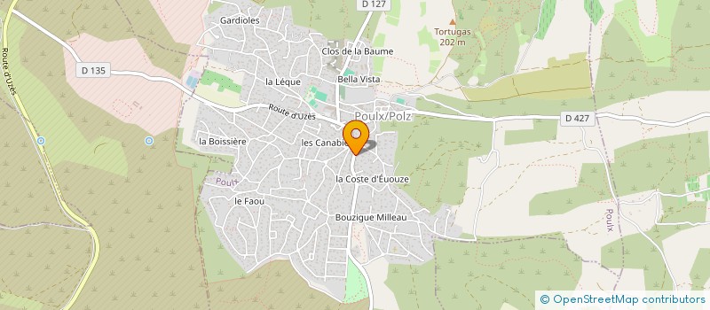 localisation de l'entreprise MADAME AURELIE THIERY  POULX