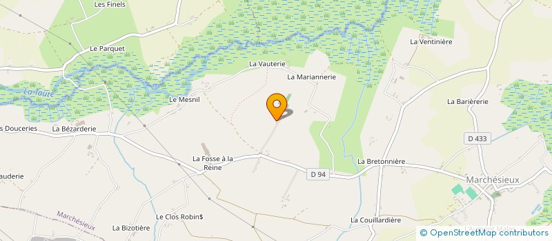 localisation de l'entreprise MADAME AURELIE THIRION  MARCHESIEUX