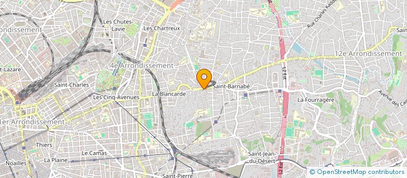 localisation de l'entreprise MADAME AURELIE TONIN à MARSEILLE