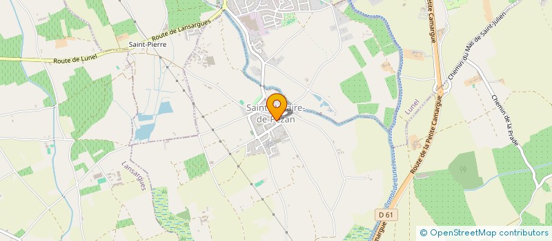 localisation de l'entreprise MADAME AURELIE TONNELIER  SAINT-NAZAIRE-DE-PEZAN