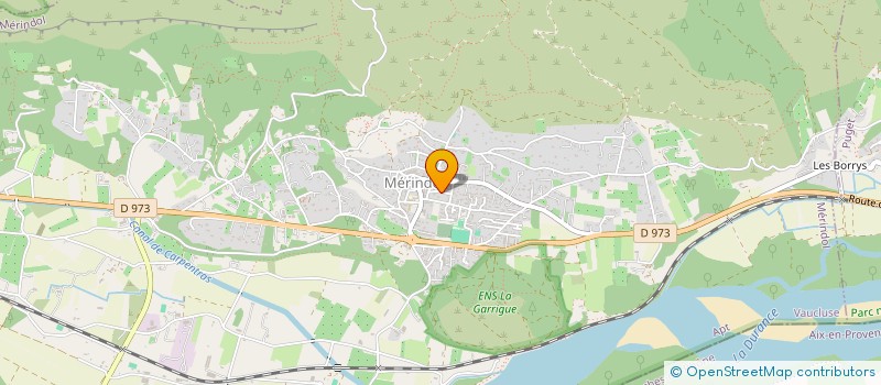 localisation de l'entreprise MADAME AURELIE TORMOS  MERINDOL