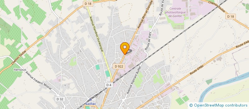 localisation de l'entreprise MADAME AURELIE TORRES  GAILLAC