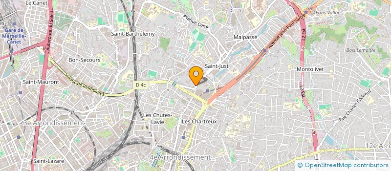 localisation de l'entreprise MADAME AURELIE TORTIELLO à MARSEILLE