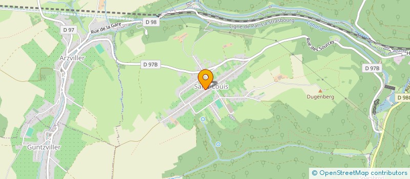 localisation de l'entreprise MADAME AURELIE TRAPP  SAINT-LOUIS