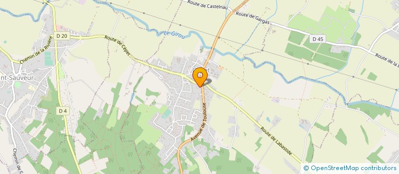 localisation de l'entreprise MADAME AURELIE TRICHARD  CEPET