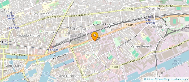 localisation de l'entreprise MADAME AURELIE TROTEL  LE HAVRE