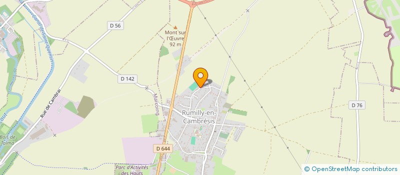 localisation de l'entreprise MADAME AURELIE TRUFFIER  RUMILLY-EN-CAMBRESIS